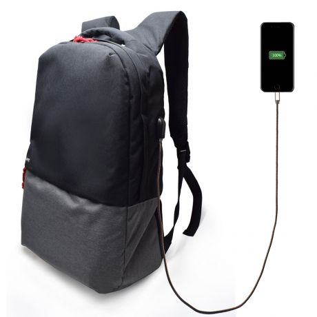 Urban Notebook Backpack 17.3 inch with USB outlet