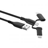 Cavo 3-in-1 da USB-A a Lightning, USB-C e micro USB